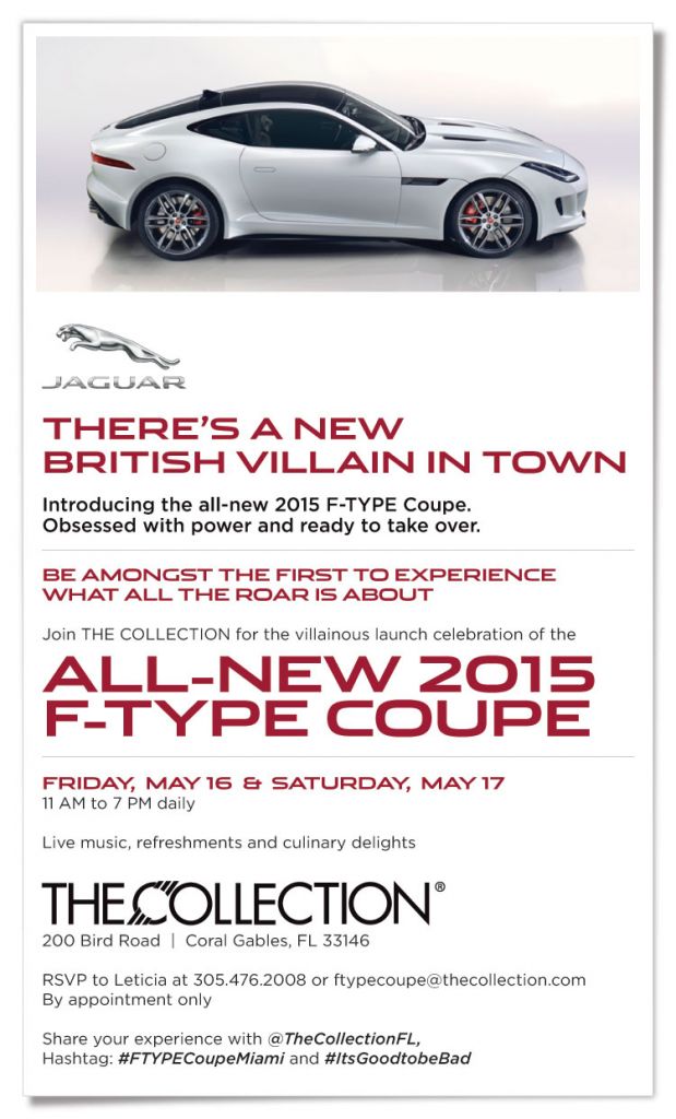 2015 Jaguar F-TYPE Coupe  Miami