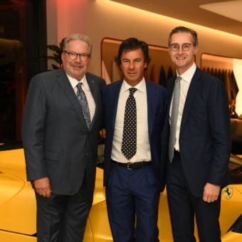 Ken Gorin CEO of THE COLLECTION with Ugo Colombo and Matteo Torre