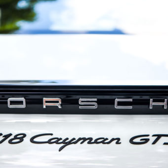 Porsche Cayman GTS White Exterior