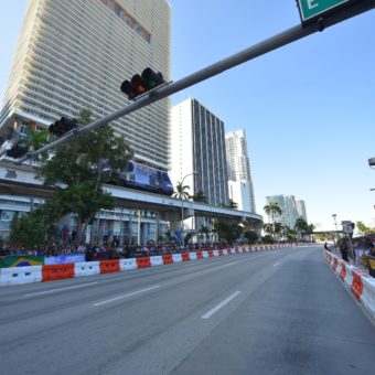 Formula 1 Racetrack Downtown Miami