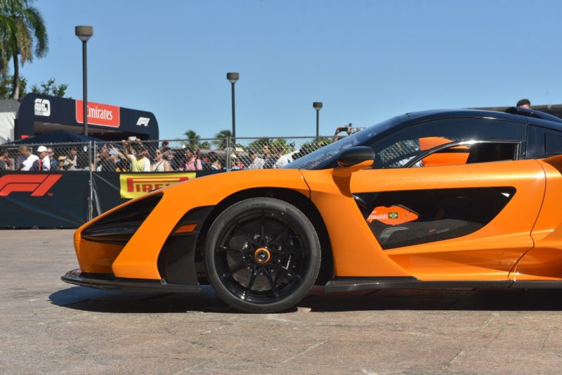 Formula 1 McLaren Car Race Downtown Miami