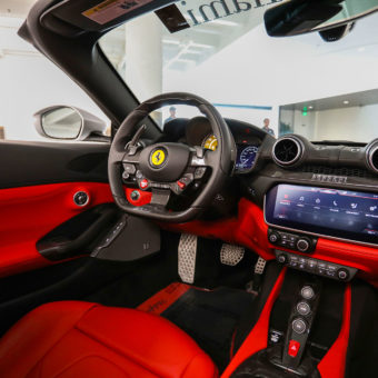 Ferrari Portofino with Red Interior