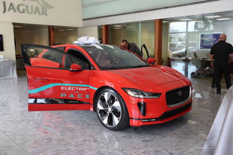 Jaguar I-PACE at THE COLLECTION
