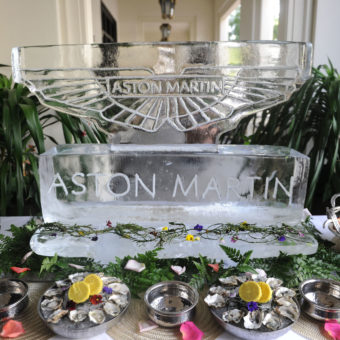 Aston Martin display at For The Love of Beautiful: Laura’s Lunch