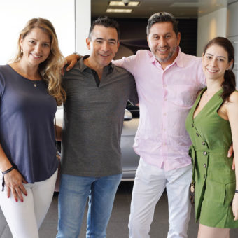 Michelle & Andres Larranaga, Mauricio Alvarez, & Camila Suarez