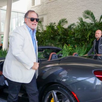 The Collection Ferrari and Ferrari of Miami, in collaboration with Toys For Boys Magazine and Veuve Clicquot, held a champagne dinner and Portofino test drive event at Mr. C’s Hotel in Coconut Grove.