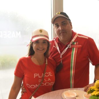 Carla Rodriguez & Jonathan Rodriguez at Ferrari Challenge Homstead Miami