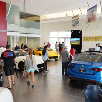 Rise and Drive Event at THE COLLECTION